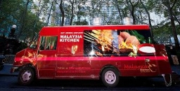 Fatty Crab Chef Zak Pelaccio at the Malaysia Kitchen Food Truck Launch